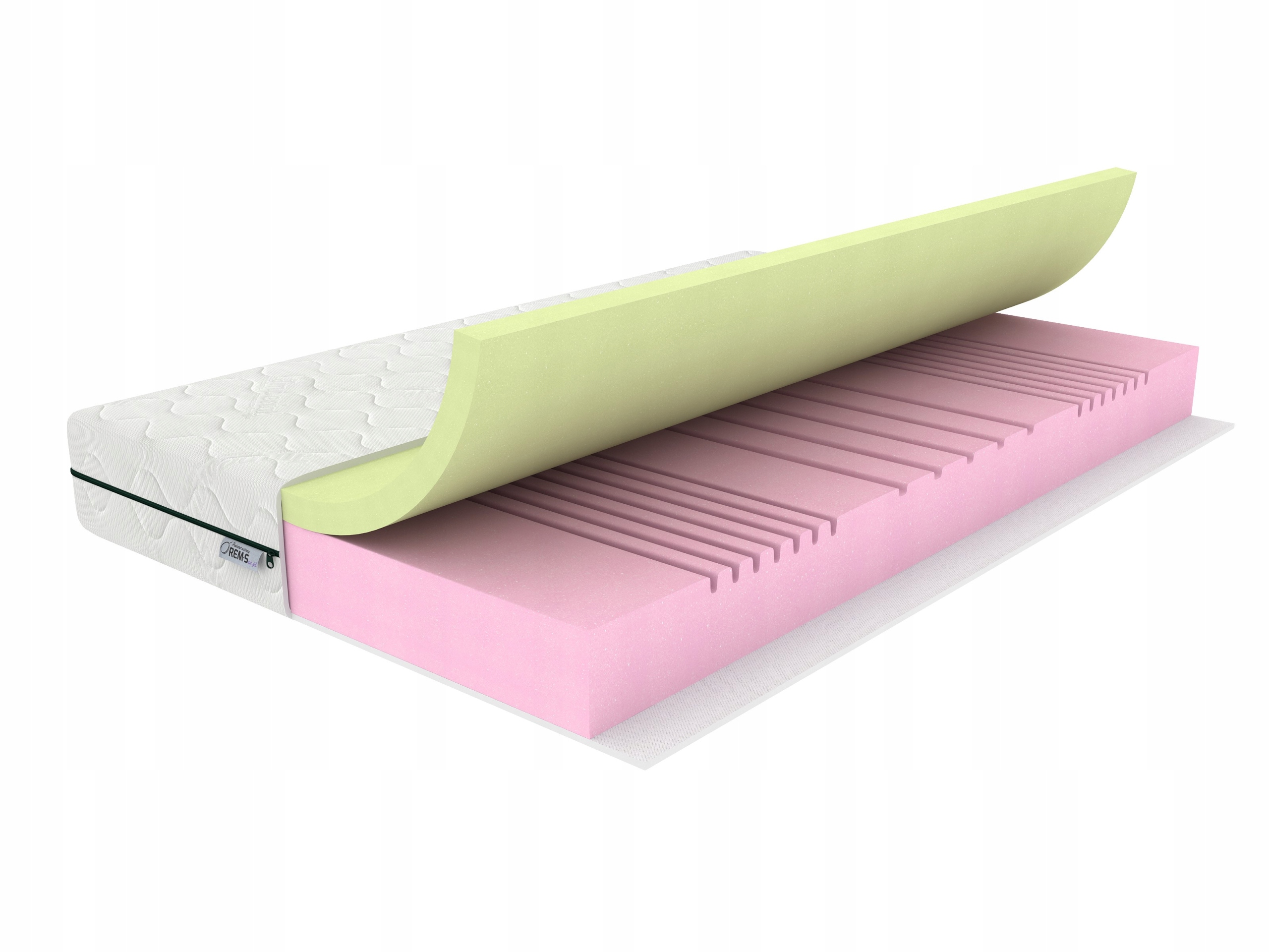 Matrac 180x200 16cm HR40kg/m3 Memory pena 5cm Imperial H4 Premium pre zdravý spánok