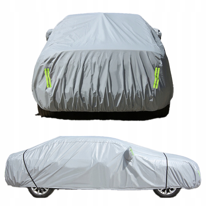 MOCNY DUŻY POKROWIEC WODOODPORNY PEVA PLANDEKA NA SAMOCHÓD ZESTAW XL Producent inny