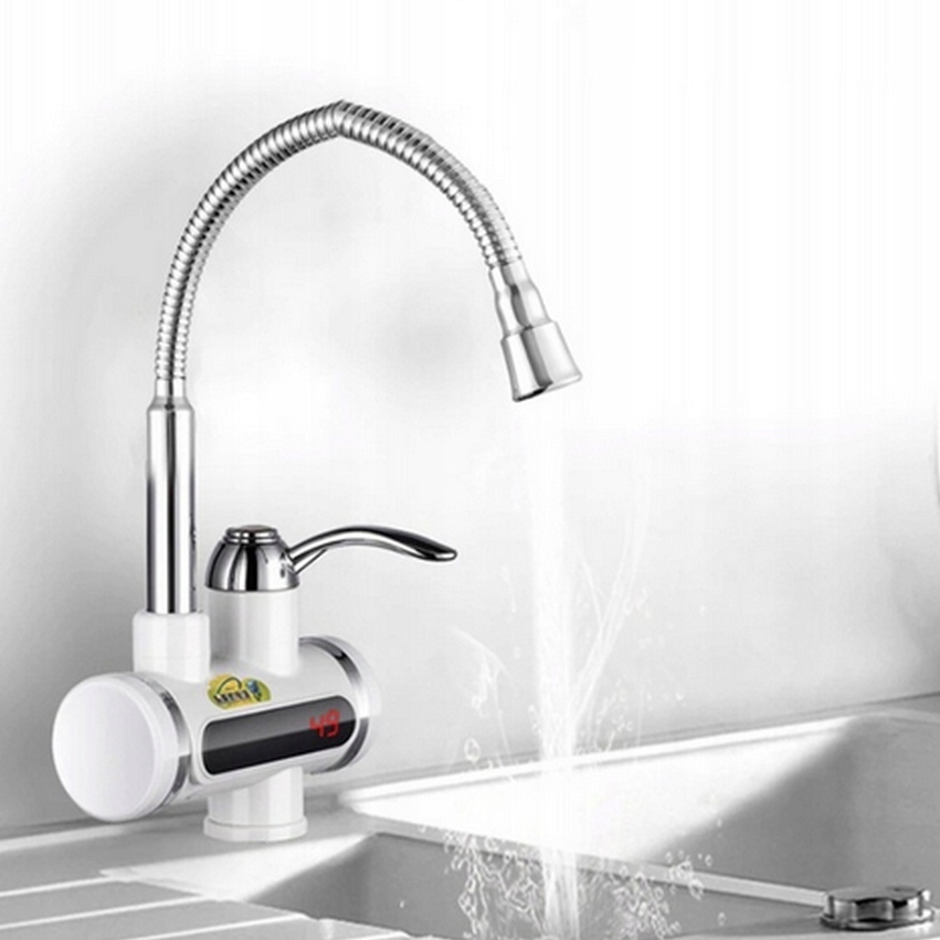 ELEKTRYCZNY PRZEPŁYWOWY PODGRZEWACZ WODY LCD FLEX Napięcie 230 V