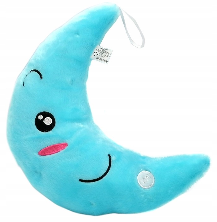 KSIĘŻYC PODUSZKA DEKORACYJNA ŚWIECĄCA LED MASKOTKA Marka OneDollar