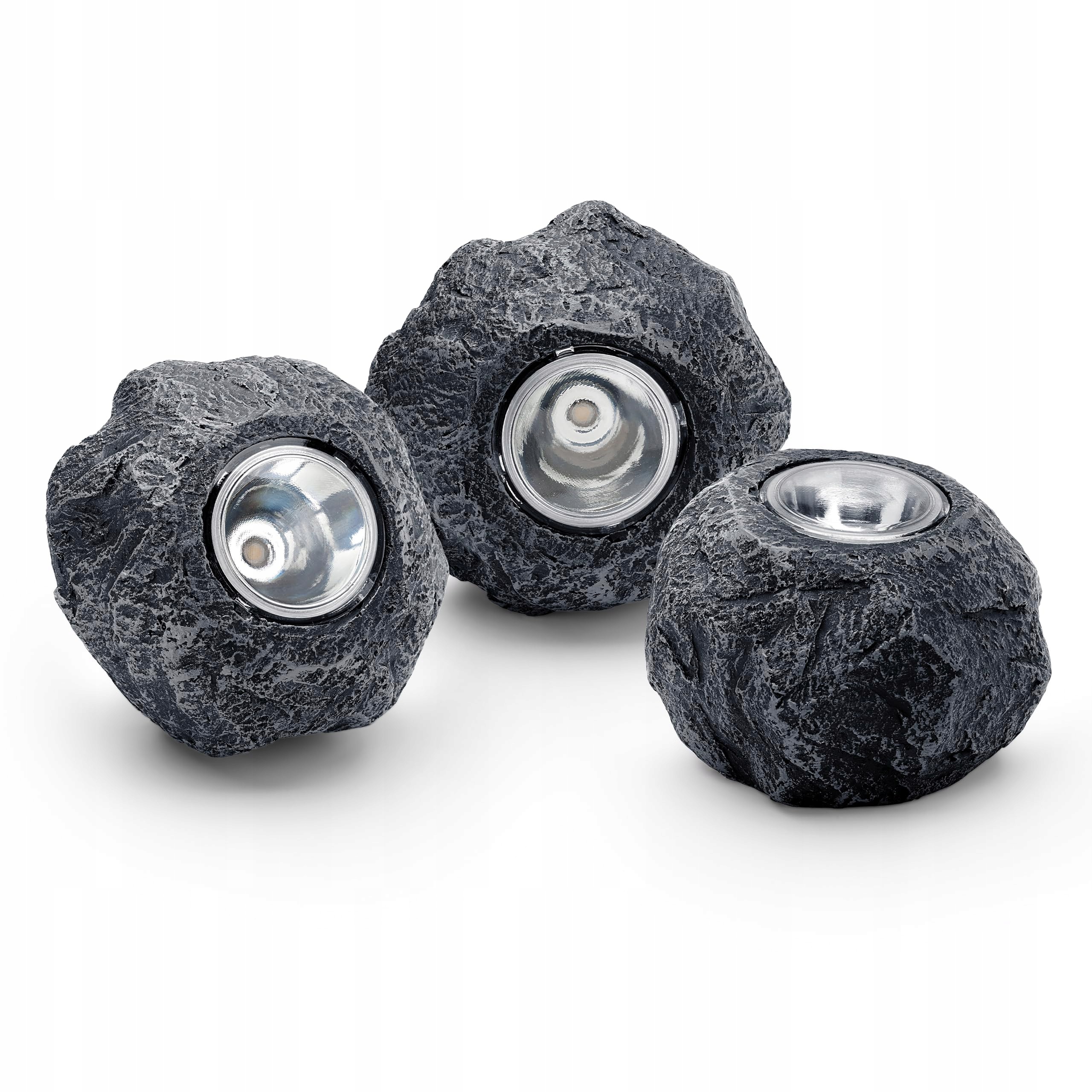 Pontec Sada PondoStar Led Rocklight 3, černá, osvětlení skalních světel