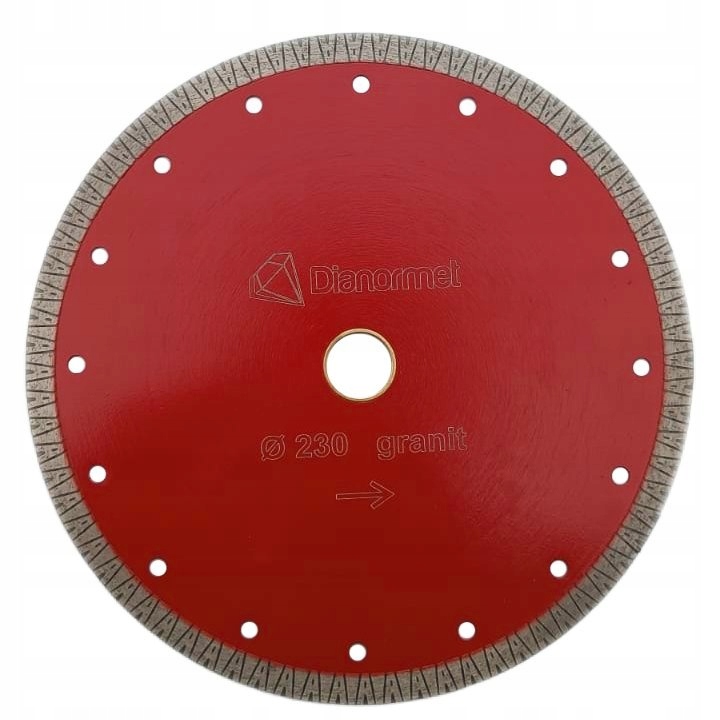 Diamantový kotouč 230 mm pro řezání žuly, slinuté dlažby a klinkeru 25,4