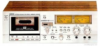 Кассетный магнитофон Akai gxc-750d серебристый