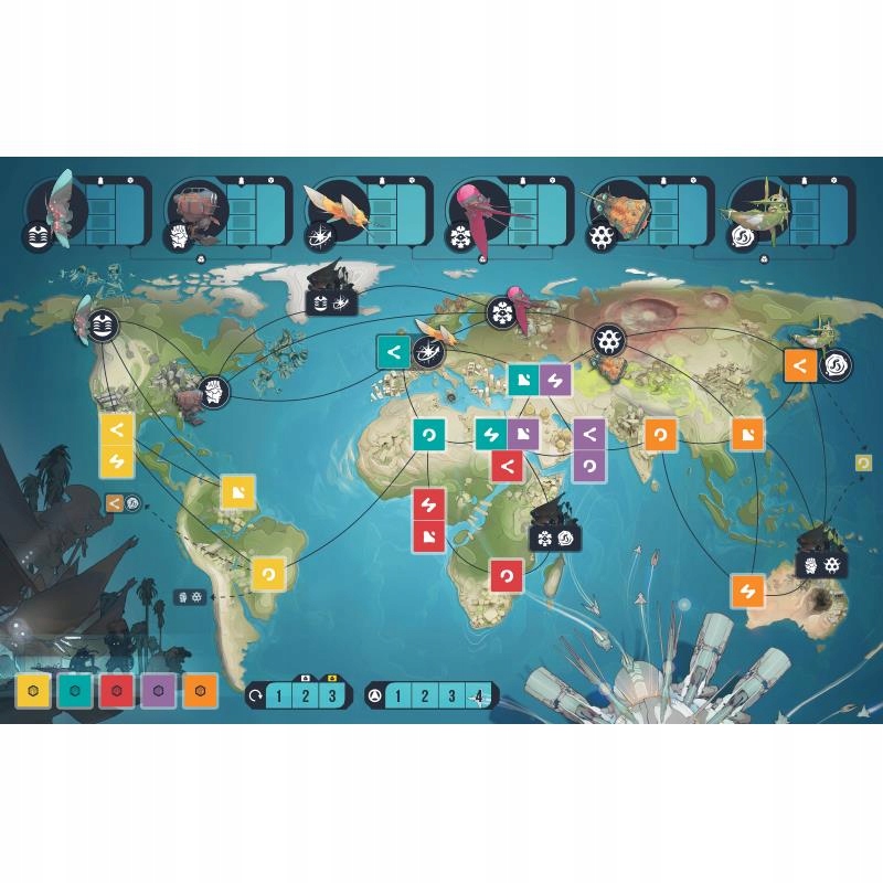 GRA PLANSZOWA RELIKTY LUDZKOŚCI GALAKTA Maksymalna liczba graczy 4