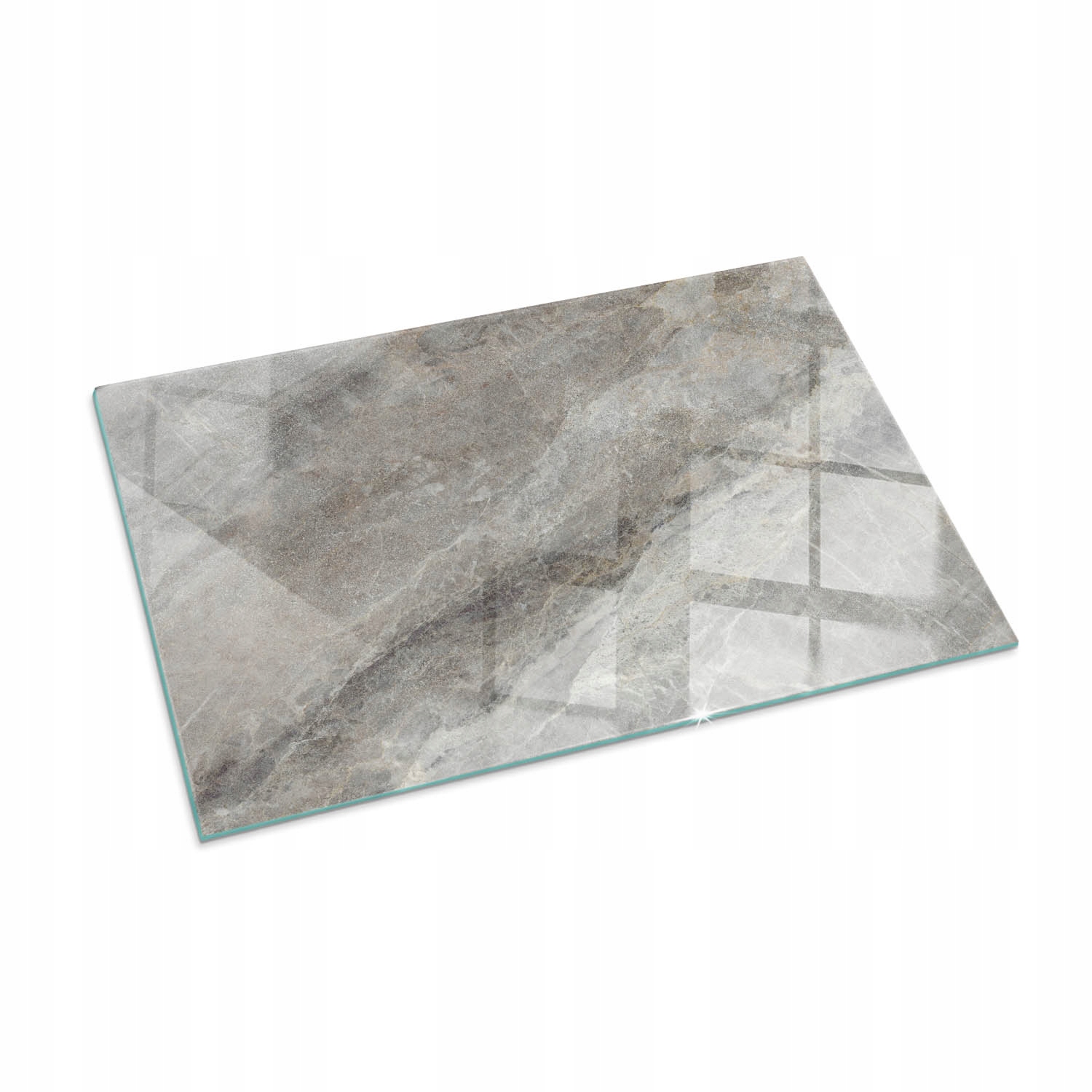 Sklenená ochranná podložka pod pec 100x70 cm Prírodný vzor kameňa