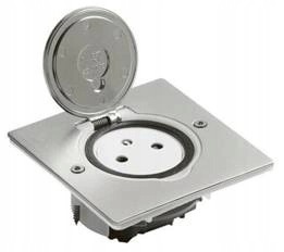 Hermetická podlahová zásuvka Inox Legrand IP44
