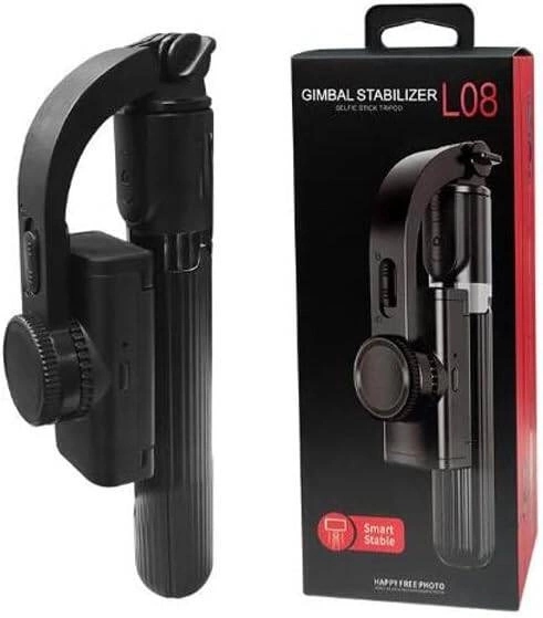 Stativ stabilizátor gimbal pro telefon kamera držák selfie tyč bluetooth