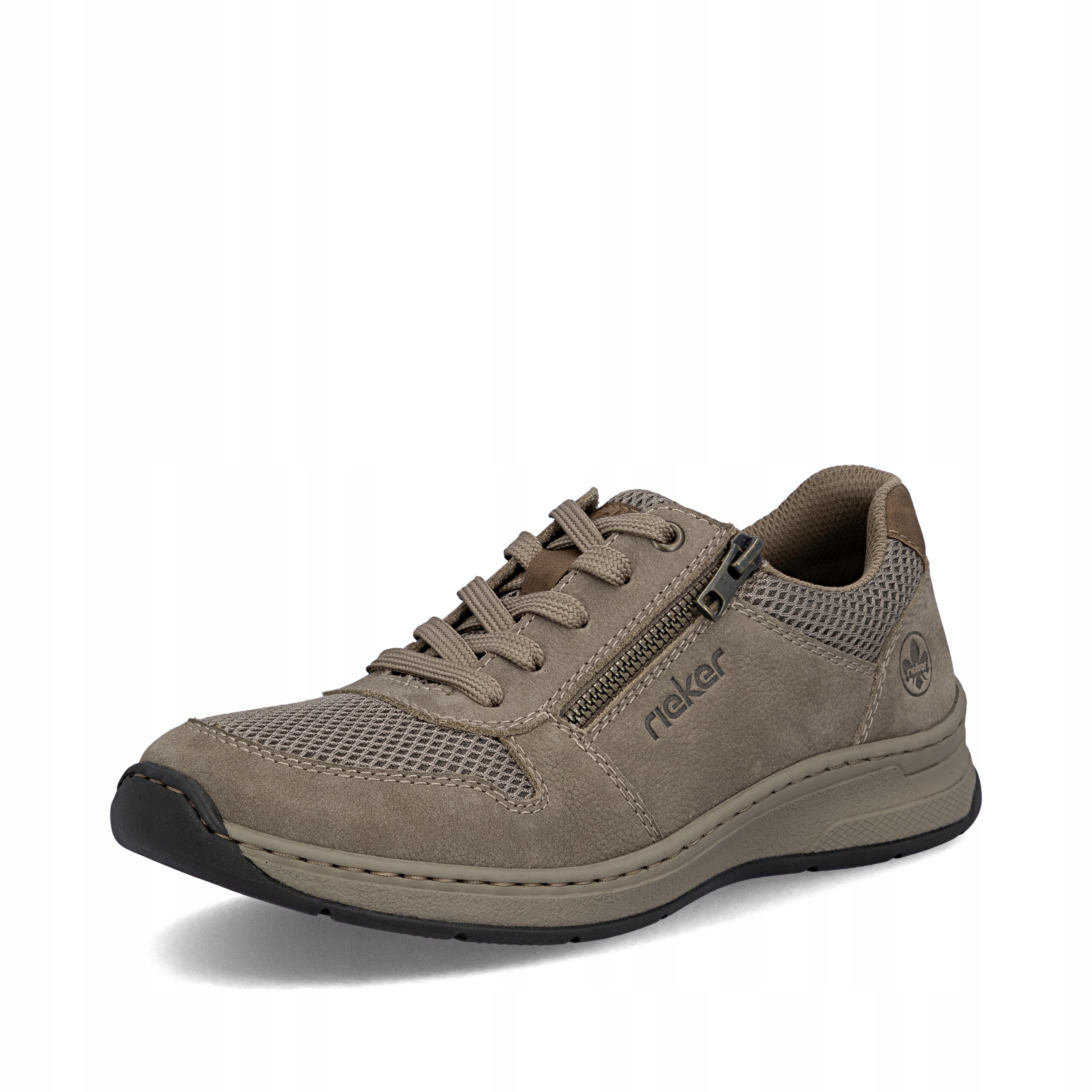 Rieker Antistress Pánské Polobotky Béžové S Výsuvnou Stélkou 14362-00 vel. 44