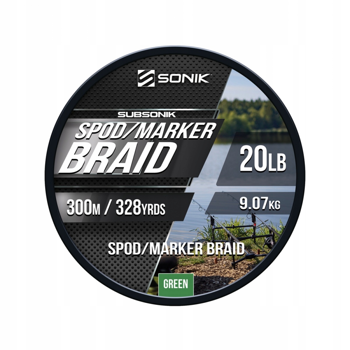 Sonik Spod/marker Braid 0.18 mm 300 M šňůra pro spodek nebo popisovač