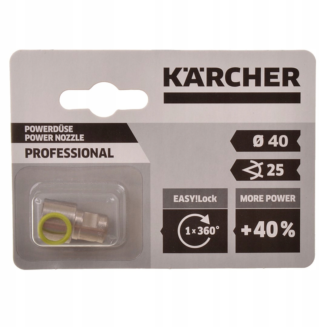 

Dysza wody Power 25° Karcher Easy Lock rozmiar 040