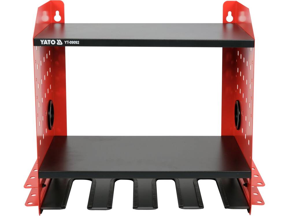 YATO METALOWA PÓŁKA SZAFKA NA ELEKTRONARZĘDZIA 4 GNIAZDA YT-09092 MOCNA EAN (GTIN) 5906083094835