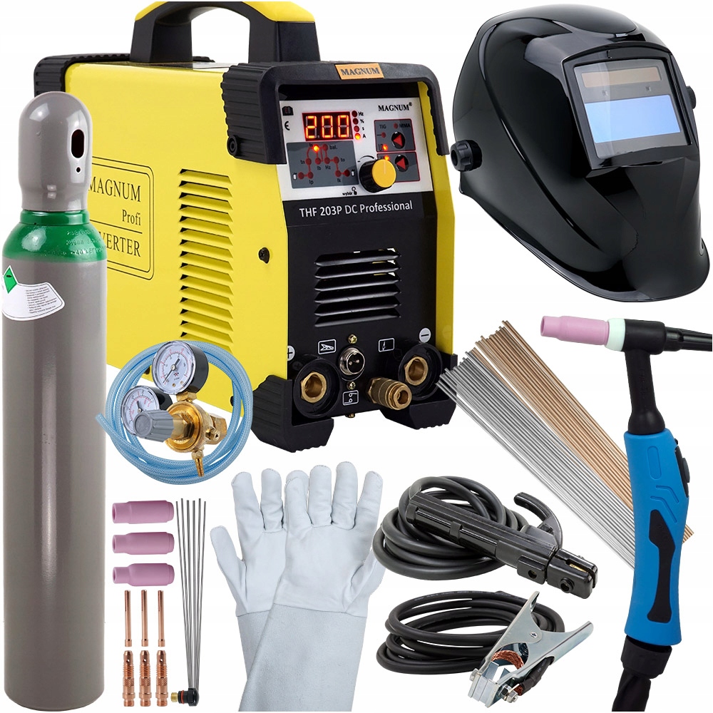 Spawarka Magnum Tig Thf 203P Puls DC 200A Mma