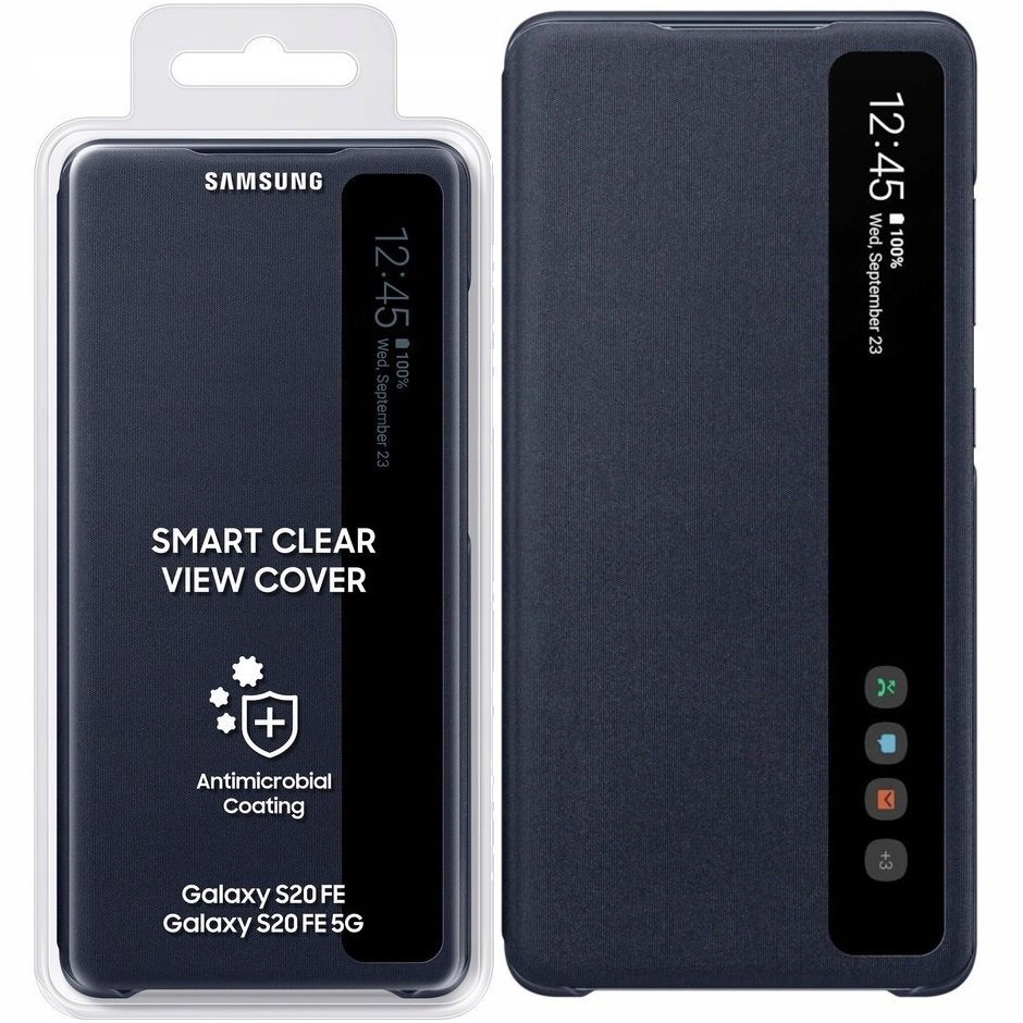 

Oryginalne Etui Clear View Cover do Galaxy S20 Fe