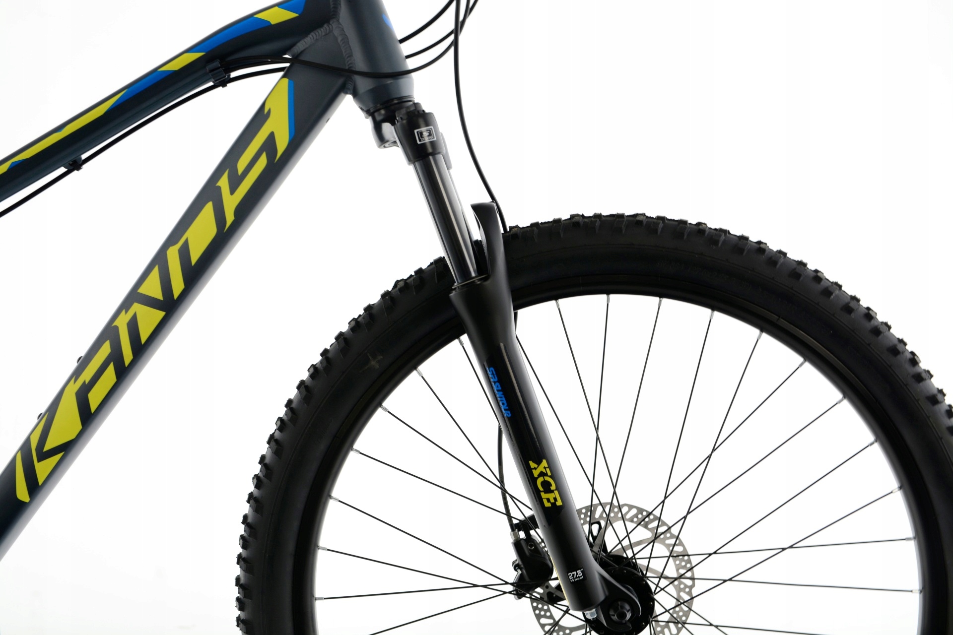 Rower górski 27,5 Kands Mercury R17 2XT Altus grafitowo-żółty hydr 2024 Rozmiar koła (