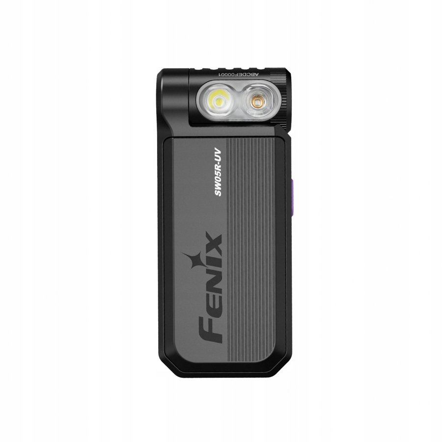 Latarka kątowa Fenix Led SW05R-UV czarna Dioda Biała/uv 150 lm Ubc-c