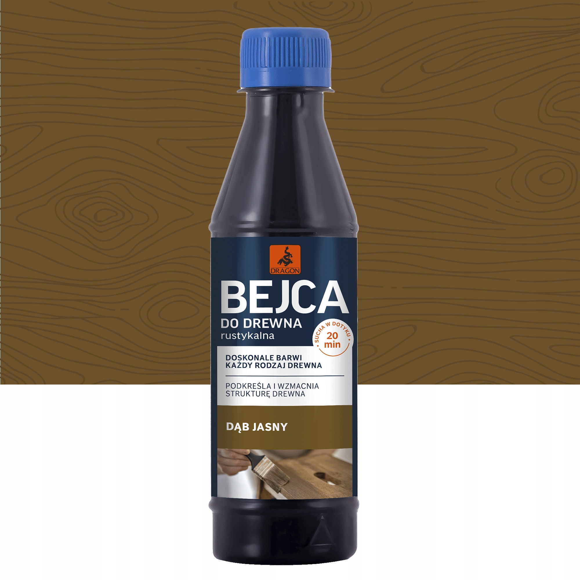 

Bejca rustykalna 0,2L Dąb Jasny Dragon