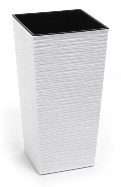 Doniczka Finezja 300x300mm dłuto biały