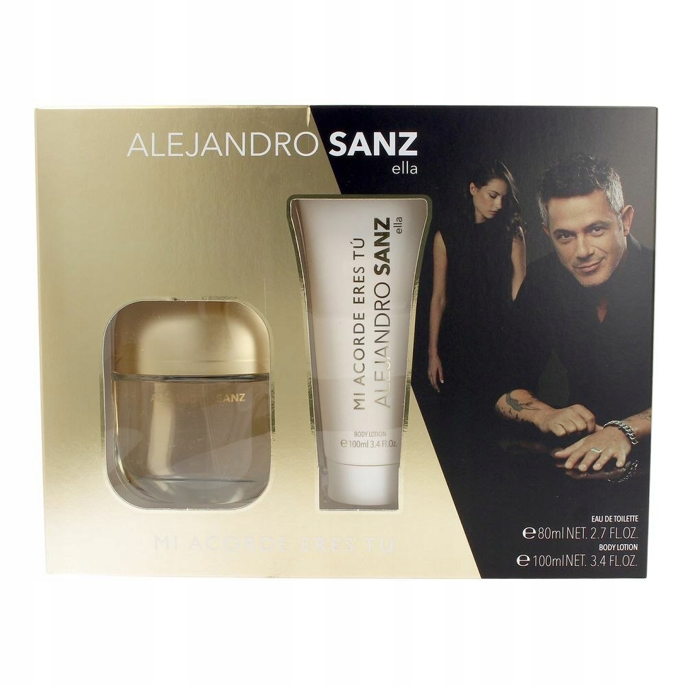Sada parfémů pro ženy Alejandro Sanz Mi acorde eres tú 2 díly