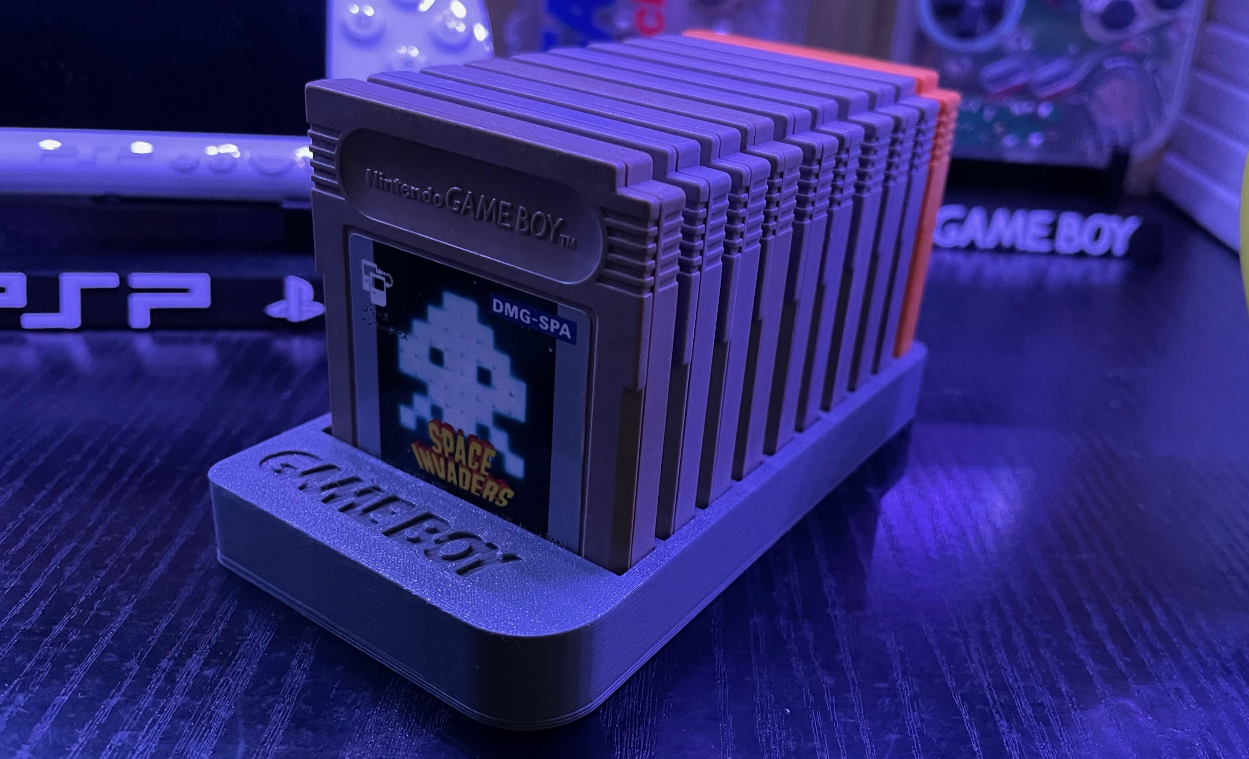 Podstawka na gry dyskietki game boy GameBoy