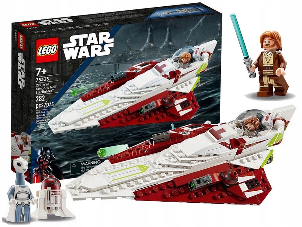 

Lego Star Wars 75333 Myśliwiec Jedi Obi-Wana Kenob