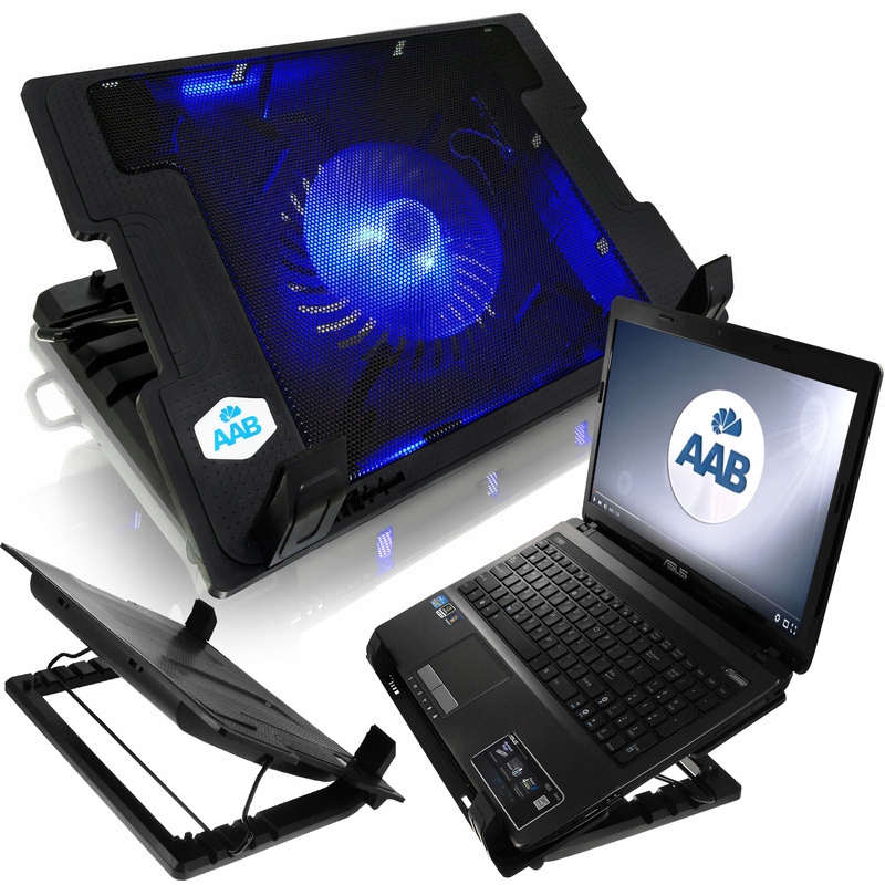 PODSTAWKA PODKŁADKA CHŁODZĄCA POD LAPTOPA LAPTOP NOTEBOOK CHROMEBOOK 10-17" Kod producenta NCO020