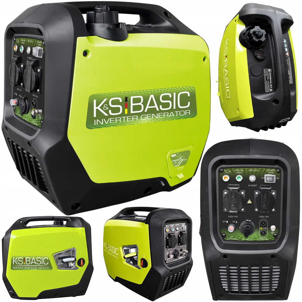 Agregat Prądotwórczy Generator Prądu Inwertorowy Cichy Rozruch Ksb 21iS K&s