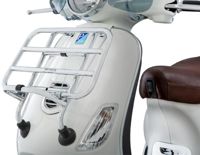 Predný kufor Oe Piaggio Vespa LX LXV S chróm