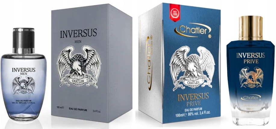 Chatler Inversus Inversus Prive 2x100 ml pánská parfémovaná voda