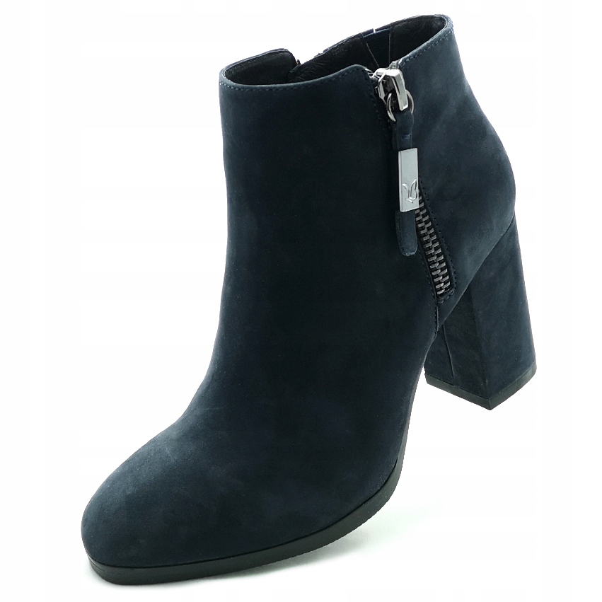 Elegantní kotníkové boty Caprice Přírodní Kůže 25328