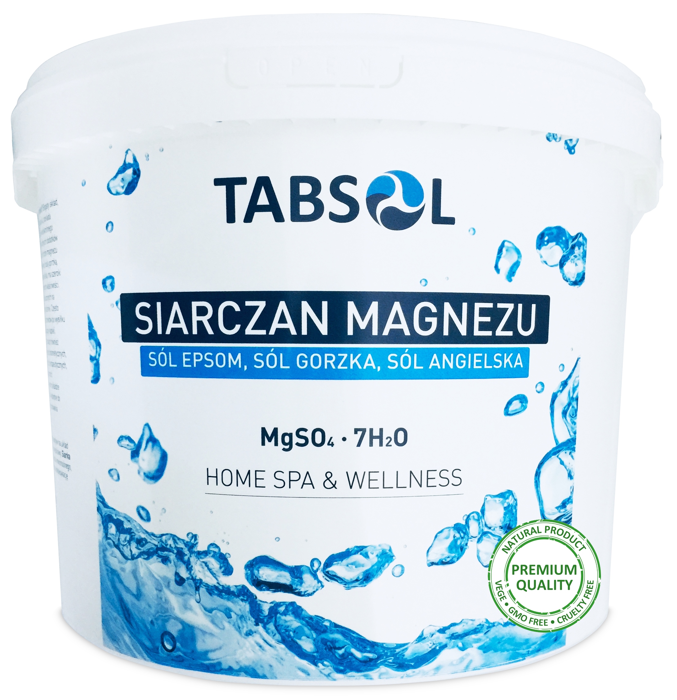 

Siarczan Magnezu sól epsom angielska gorzka 10kg