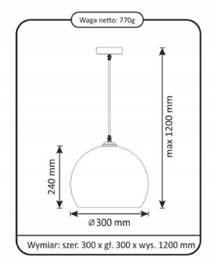 LAMPA WISZĄCA SUFITOWA BOHO SZNUR ŻYRANDOL ZWIS Marka Goldlux