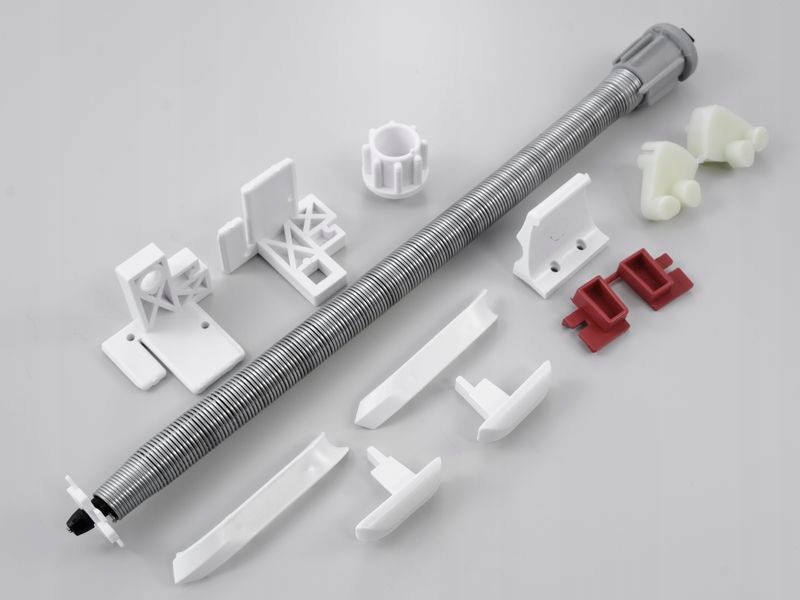 Zestaw naprawczy roleta dachowa prow. wąska biały Rodzaj prowadnica