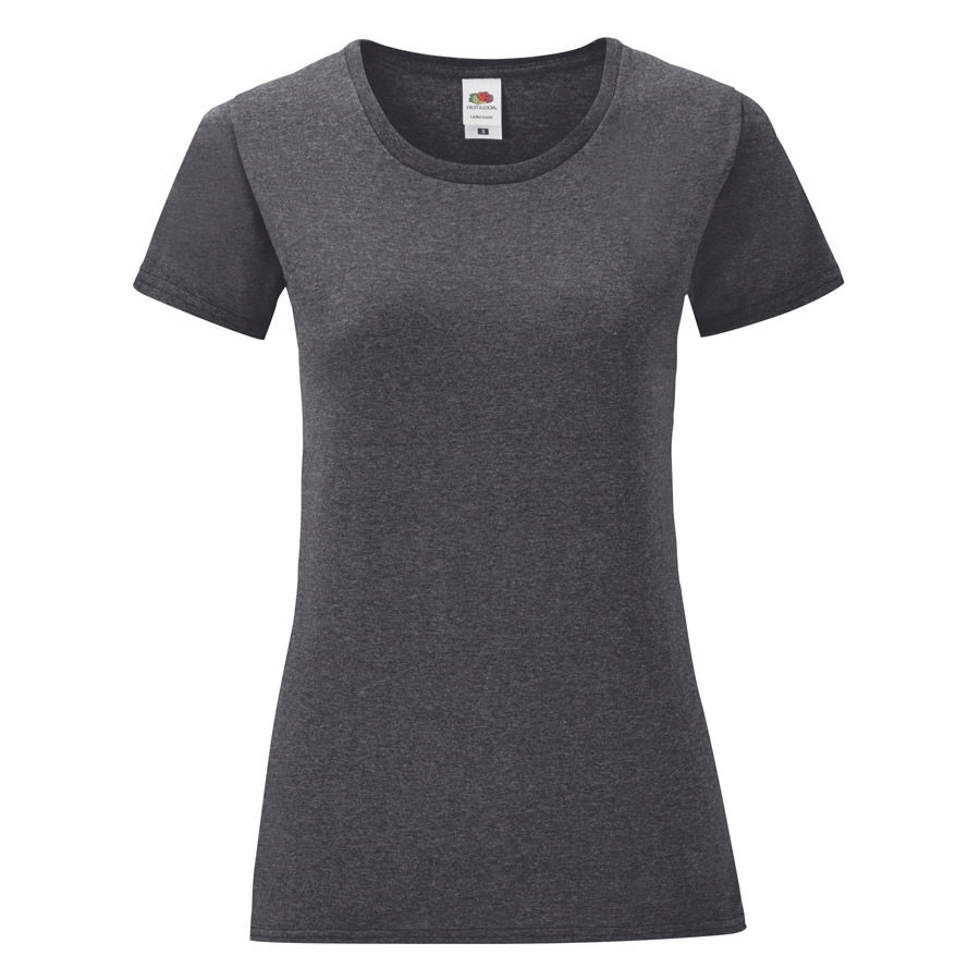 

Koszulka damska T-shirt Iconic c.szary melanż L