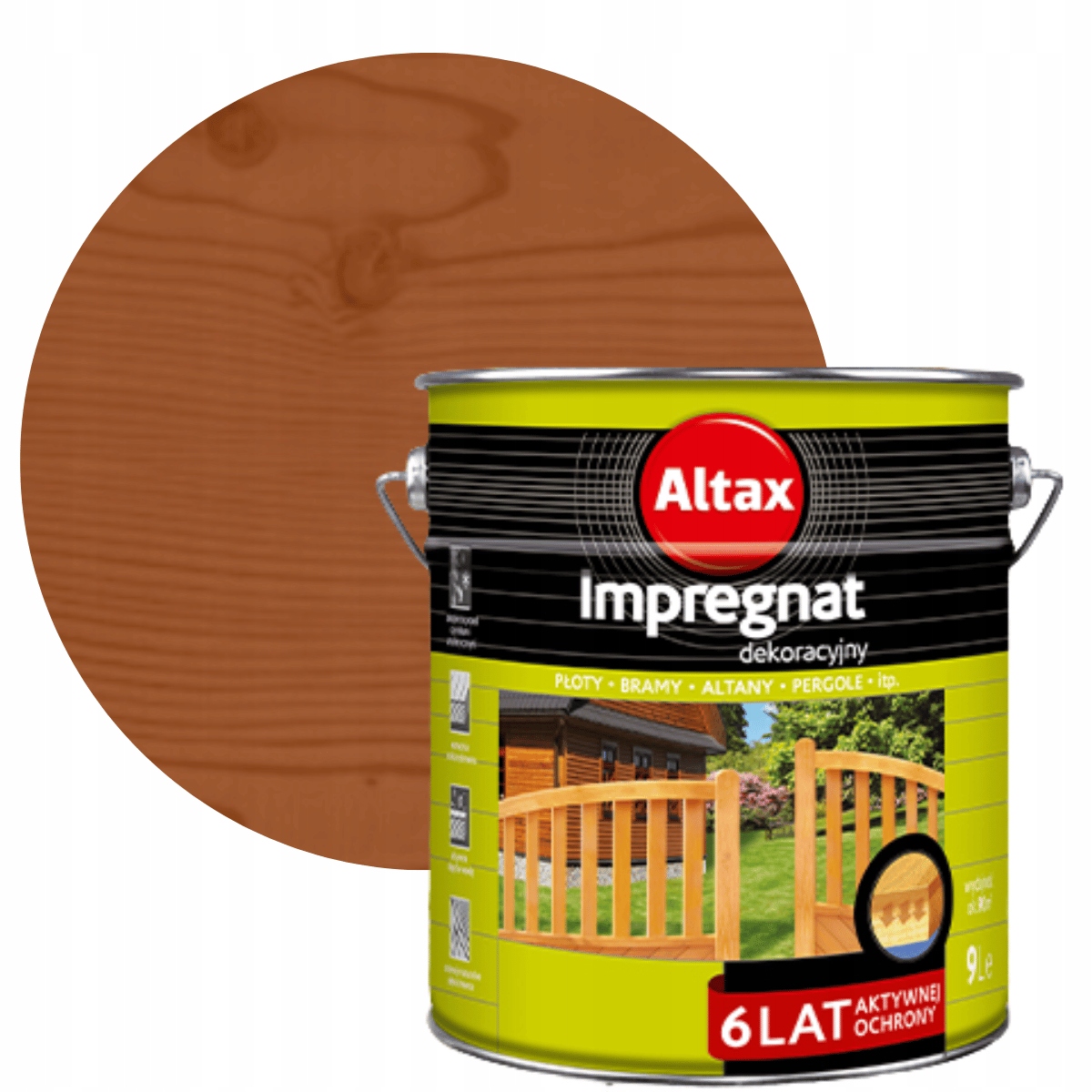 Altax Impregnat Dekoracyjny 9L Tik