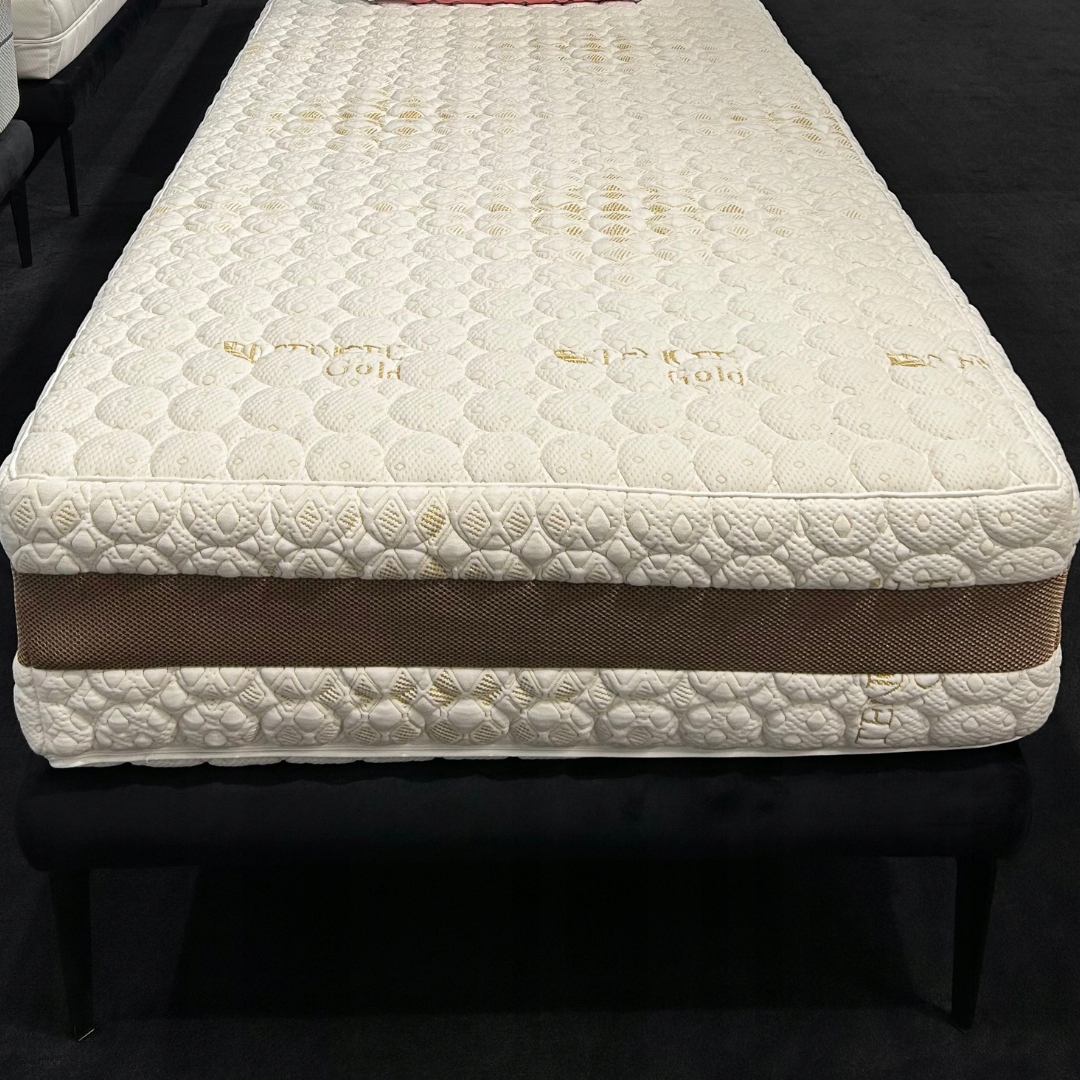 Materac 180x200 sprężynowy kieszeniowy MAGIC FIORD lateks premium H3 Marka bez marki