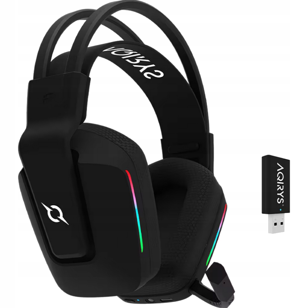 Aqirys Sluchátka Dual Mode: Wirelles&BT+Wired Alya V2.0 černá