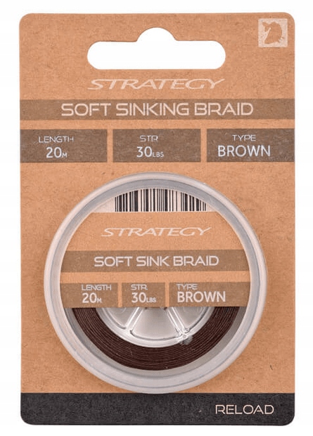 Plecionka Soft Sink Braid Brown 30LBS 20M Spro
