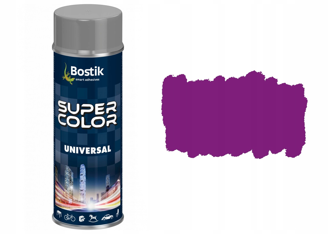 

Spray Lakier Uniwersalny Fioletowy Ral 4008 Bostik