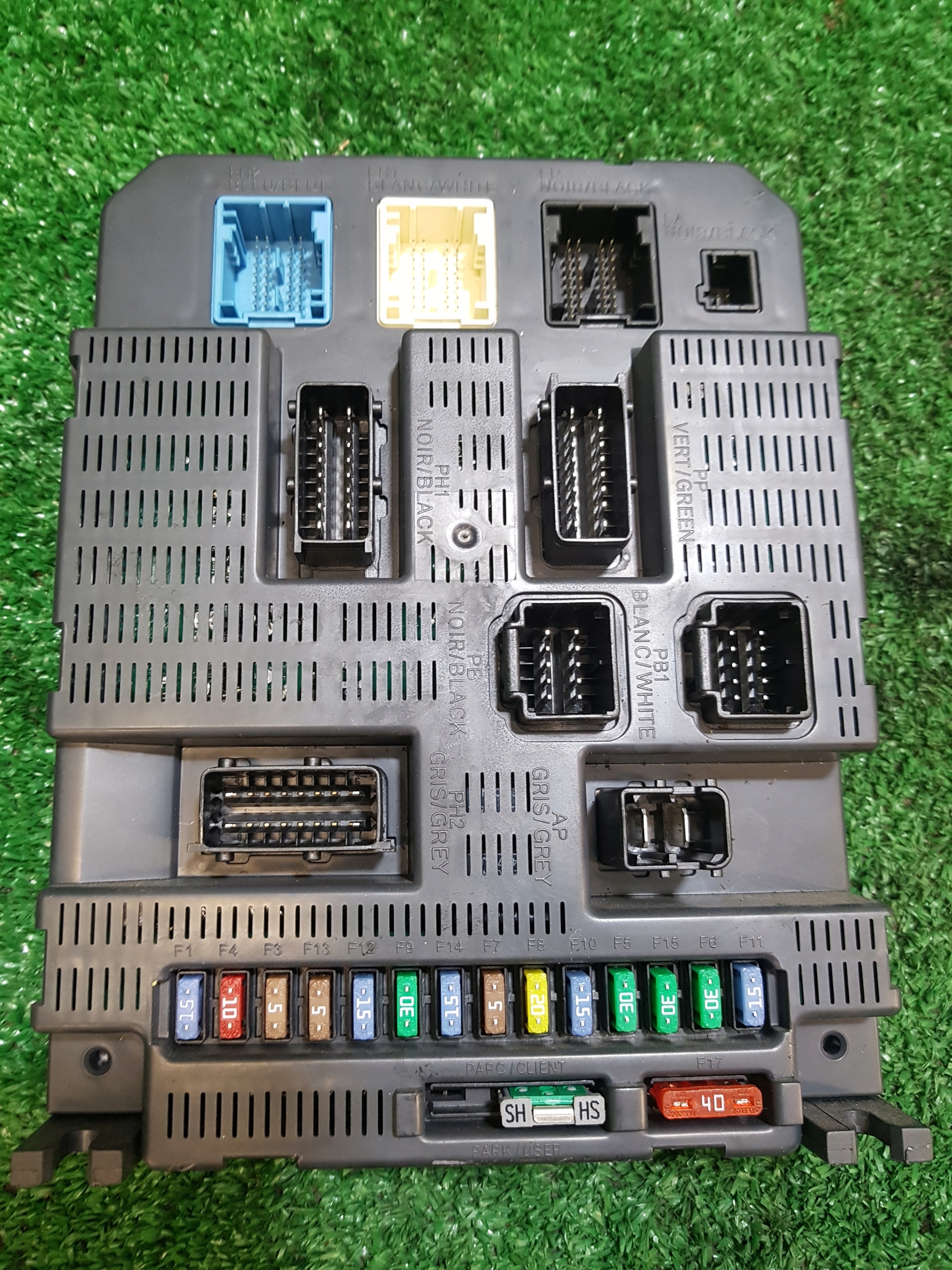 compartment module BSI PEUGEOT 207 9663798280