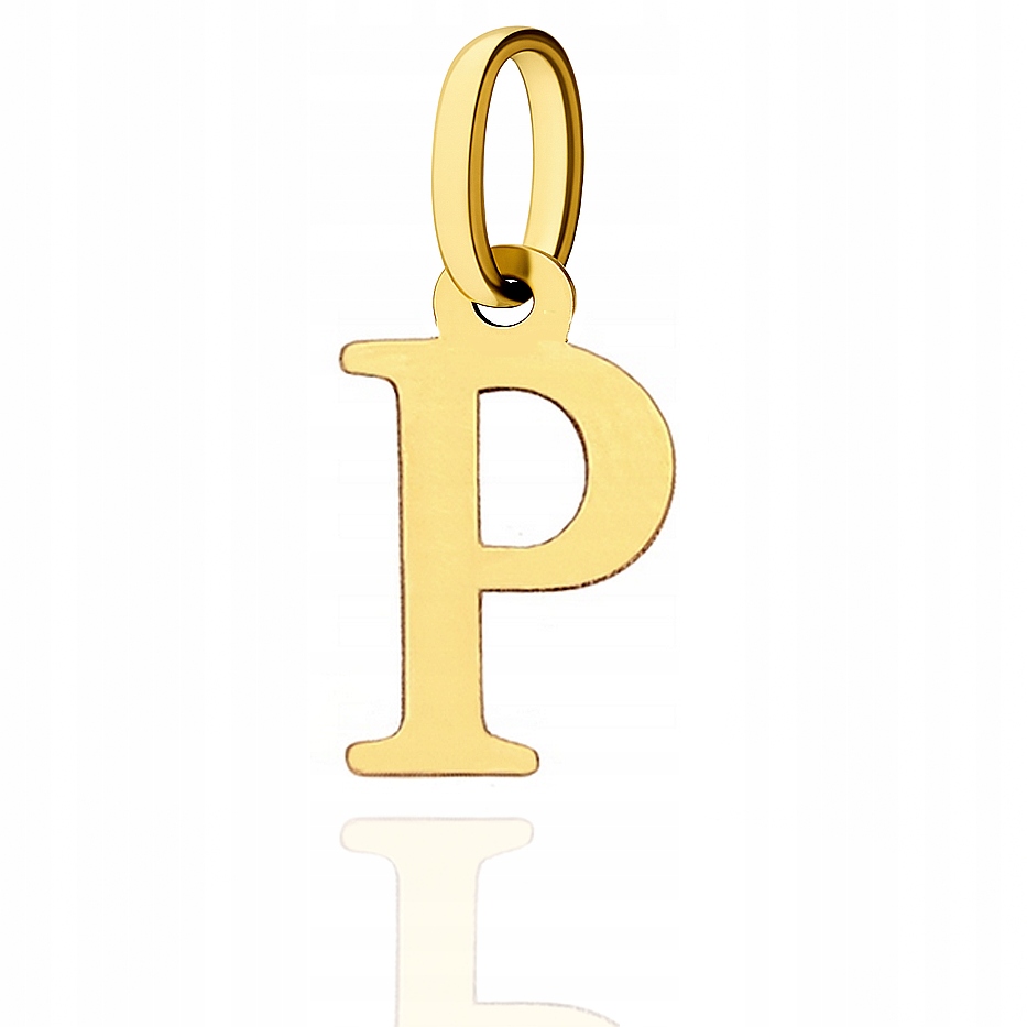 Zlatý Přívěsek 585 Písmenko P