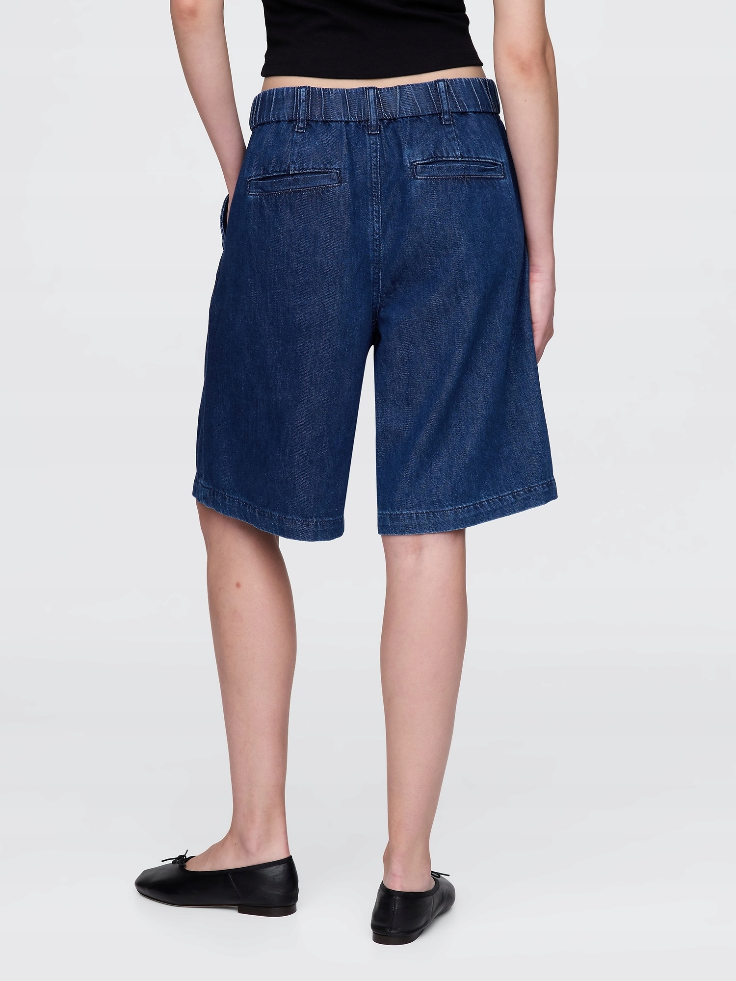 Gap Džínové kraťasy bermuda UltraSoft