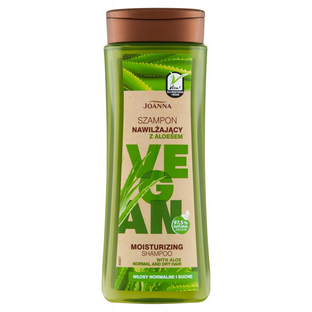 

Joanna Vegan szampon nawilżający z aloesem 300ml