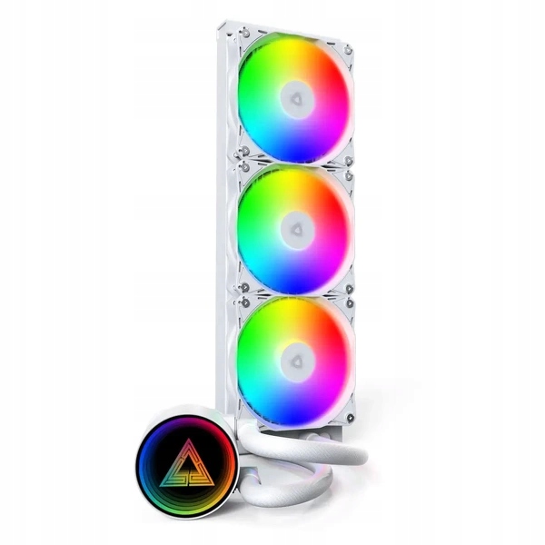 Montech LightFlow ARGB 360 White zestaw AIO