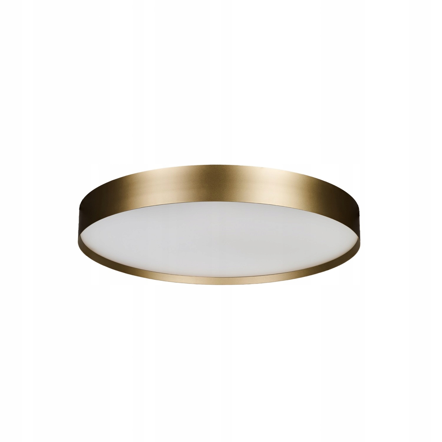 Lampa sufitowa złota Led 100W barwa Cct aluminiowa 60cm AZzardo