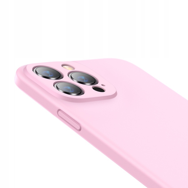 BASEUS RÓŻOWE ETUI SYLIKONOWE SLIM CASE OBUDOWA DO IPHONE 13 PRO MAX Dedykowany model iPhone 13 Pro Max