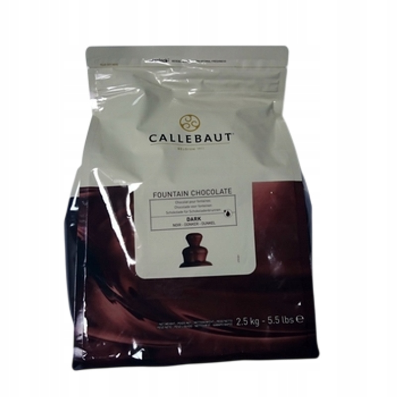 Levně Barry Callebaut Tmavá Čokoláda Do Fontán 2,5 kg