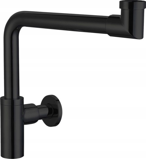 Umyvadlový Polosifon Ozdobný Axus Černý Šetřící Prostor FI32 22945