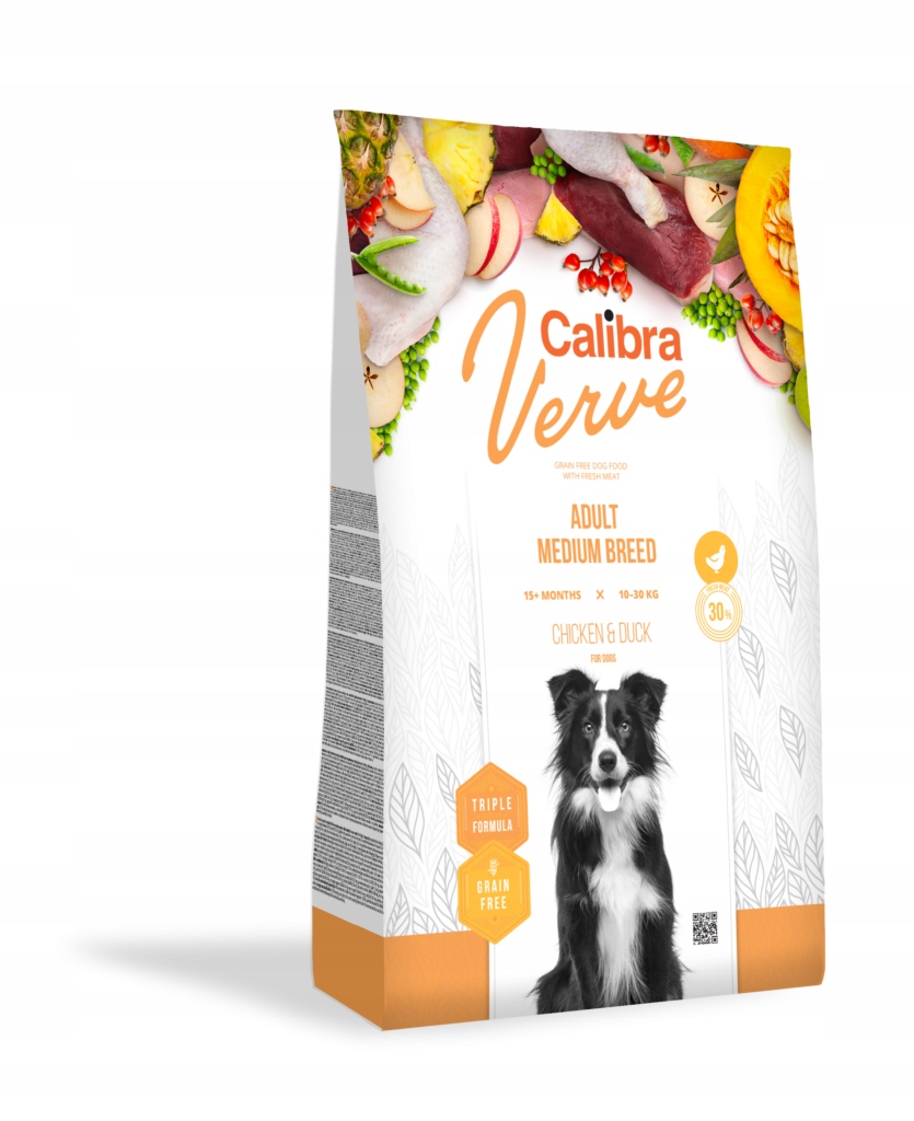 Levně Calibra Dog Gf Adult Medium Chicken&duck 12KG