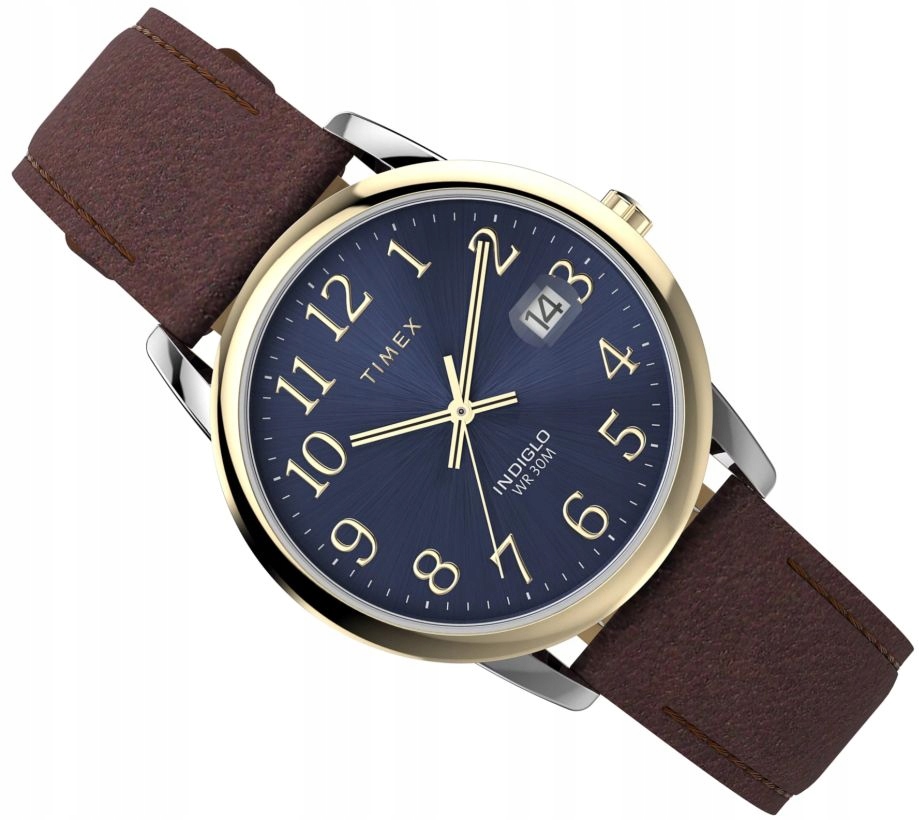Klasické Hodinky Timex TW2W54500 Easy Reader Datumovka Podsvícení Box