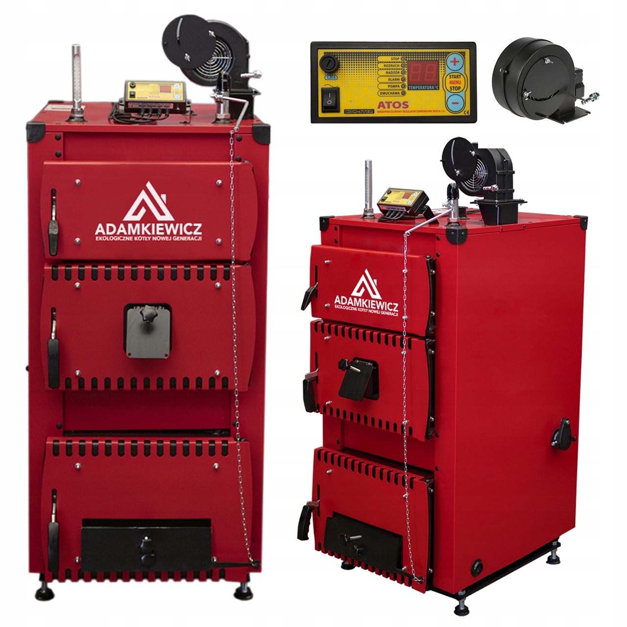 KOCIOŁ PIEC NA WĘGIEL RUSZTA WODNE DMUCHAWA KGR 18 kW, 5 KLASA, ECODESIGN